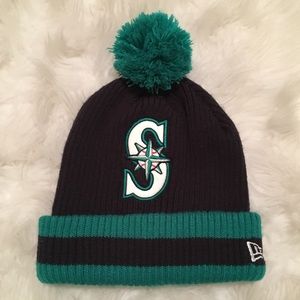 Seattle Mariners Rare Pom Beanie